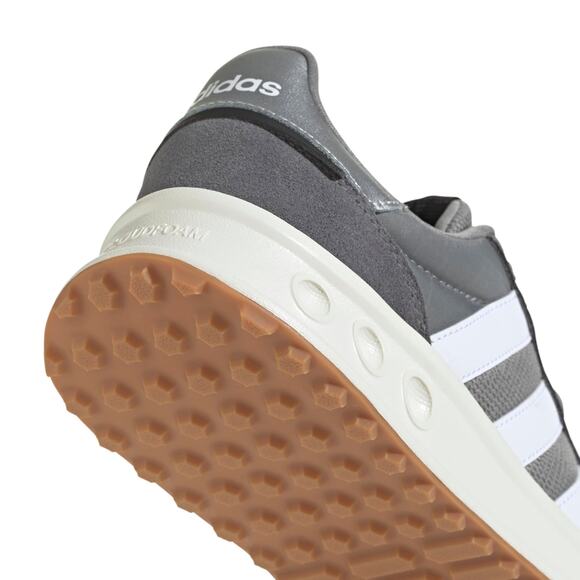 NWT adidas Men\'s Run 84 Sneaker, Solid Grey/White/Matte Silver, 11 main image 7